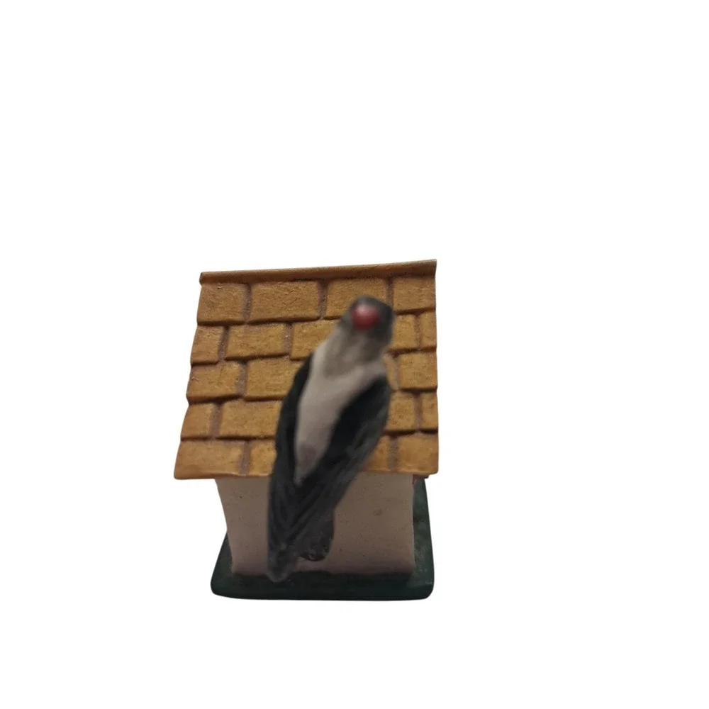 Lenox Garden Birdhouse Thimble Cardinal‎ / Downy Woodpecker / Eastern Bluebird